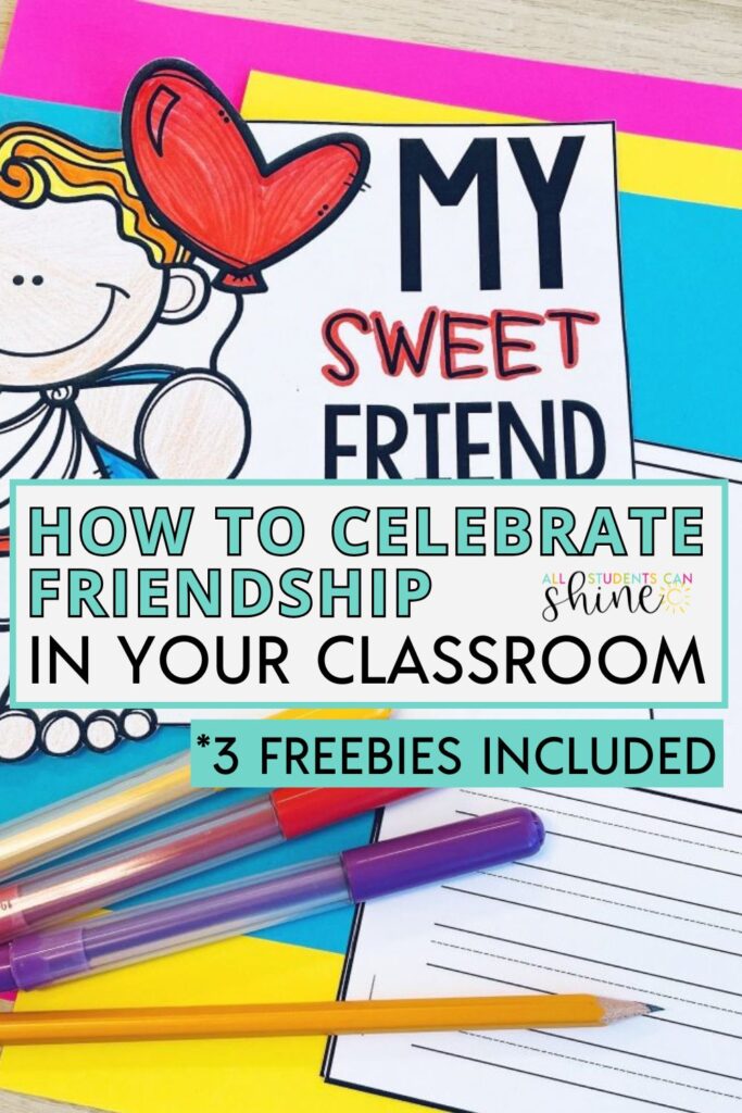 Celebrate all the special February holidays with a focus on friendship! Get free friendship activities for your K-2 classroom.